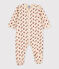 Babypyjama in tubic met print wit AVALANCHE/ MULTICO