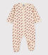 Babypyjama in tubic met print