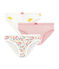 Trio de culottes petite fille variante 1
