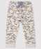 Broek van tubic babyjongen. grijs BELUGA/wit MULTICO