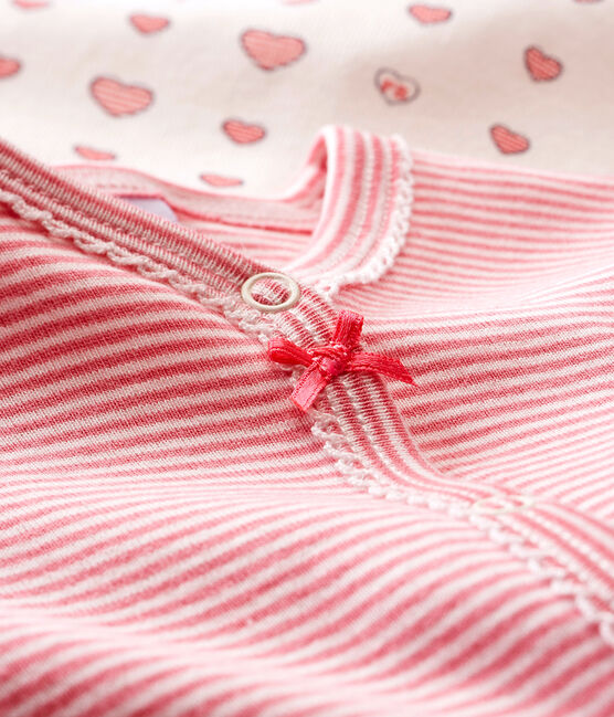 Set van 2 pyjama's voor babymeisjes variante 1