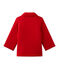 Uniseks babycaban in molton rood TERKUIT