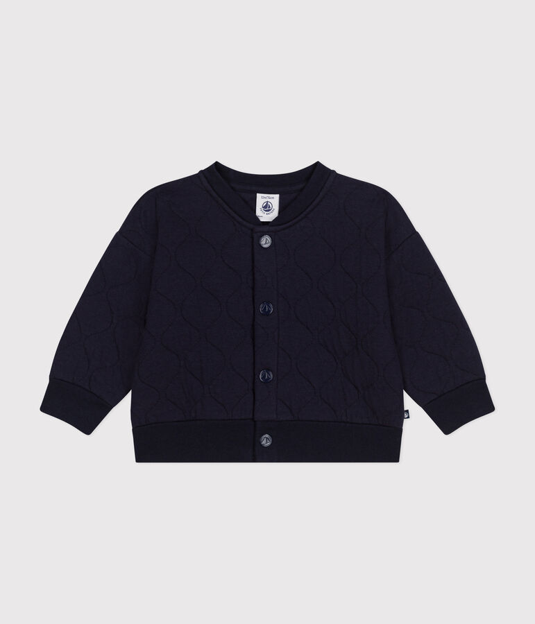 Teddy en tubique matelass&eacute; b&eacute;b&eacute; bleu