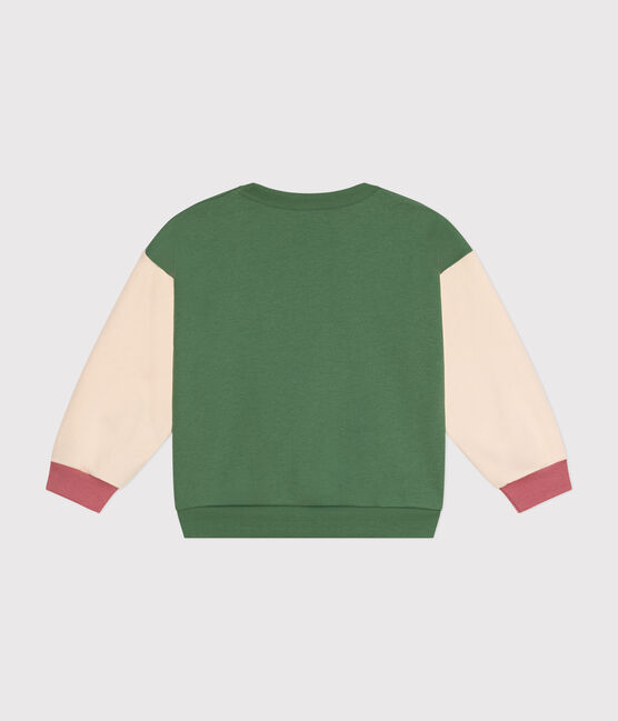 Sweater in fleece voor meisjes PALMERAIE/ MULTICO