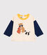 T-shirt met lange mouw van dunne jersey voor baby's