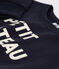 Sweater in molton voor meisjes/jongens blauw SMOKING