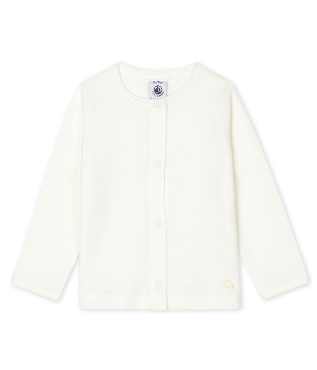 Lichte cardigan babymeisje wit