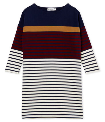 Streep Vrouw Jurk Petit Bateau