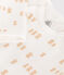 Pyjama en molleton bébé blanc MARSHMALLOW/blanc MULTICO
