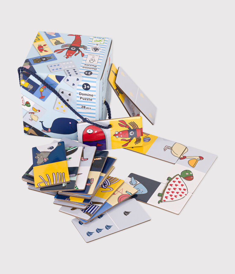 Domino-puzzelspel &ndash; Djeco x Petit Bateau multicouleur