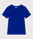 Linnen T-shirt met korte mouwen voor dames