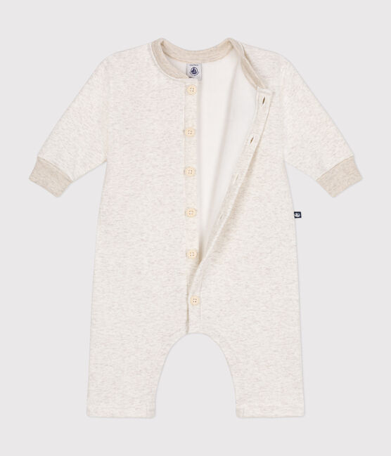 Lang babypakje van zachte en warme fleece beige MONTELIMAR CHINE