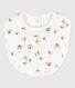 Katoenen slabbetje met print voor baby's