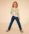 Cardigan voor meisjes in katoen wit AVALANCHE/ MULTICO