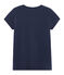 Tee-shirt manches courtes enfant fille bleu SMOKING
