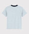 Katoenen T-shirt met korte mouwen voor jongens grijs POUSSIERE CHINE