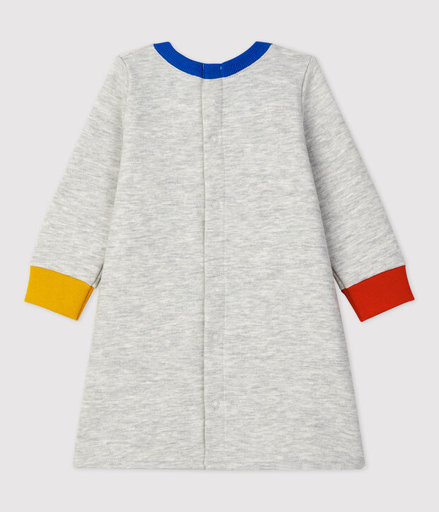 Babyjurk van molton. BELUGA CHINE