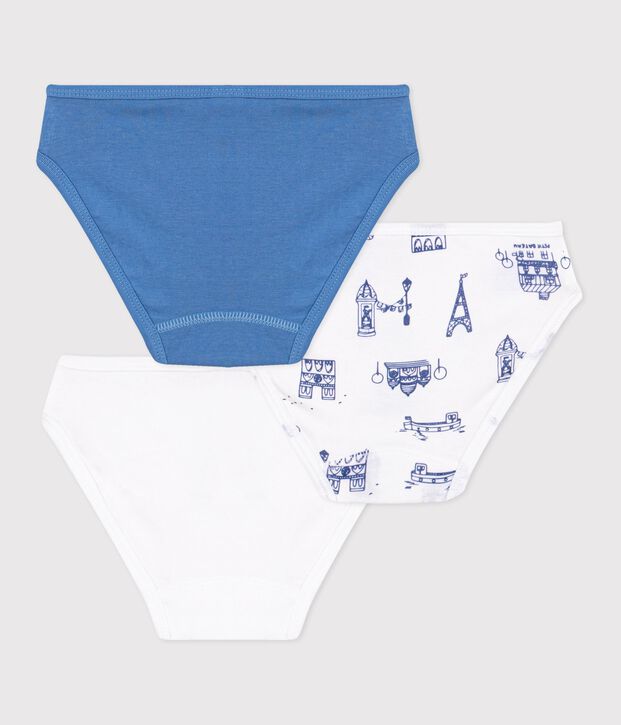 Lot de 3 culottes en coton multicouleur