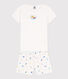 Pyjacourt animaux marins en coton petite fille