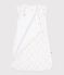 Gigoteuse bébé en velours imprimé fleuri TOG 3 blanc MARSHMALLOW/blanc MULTICO