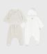 Geschenkdoos in effen fluweel voor baby's