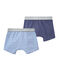 Lot de 2 boxers garçon blanc LOT