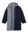 Lang warm windjack gemixt blauw SMOKING