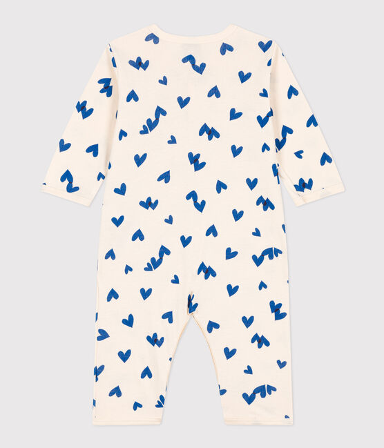 Katoenen babypyjama zonder voetjes met print wit AVALANCHE/ MEDIEVAL