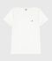 Tee-shirt Femme Iconique col amiral en coton  blanc ECUME