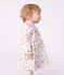 Robe bébé en coton manches longues imprimée fleurs MILK/ MULTICO