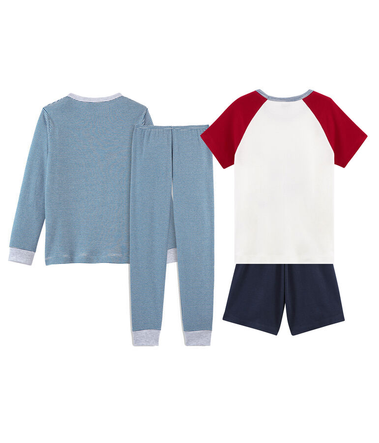 Set met 2 pyjama's voor kleine jongen multicouleur