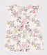 Blouse manches courtes en popeline enfant fille