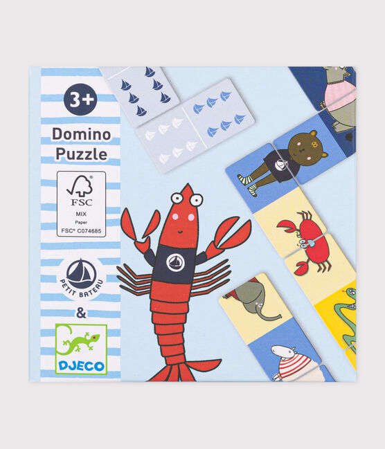 Domino-puzzelspel – Djeco x Petit Bateau variante 1