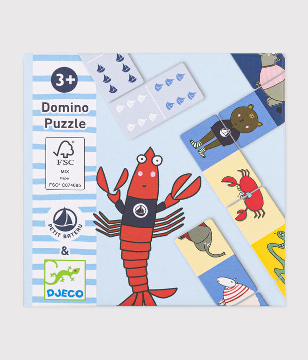 Domino-puzzelspel &ndash; Djeco x Petit Bateau multicouleur