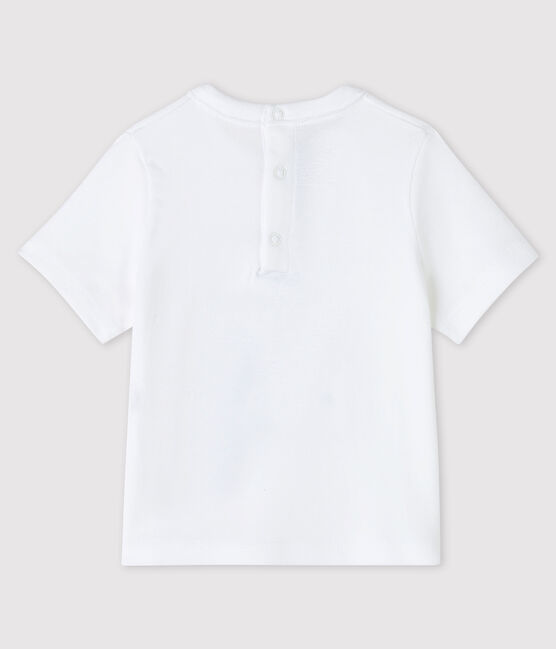 T-shirt baby jongen wit ECUME