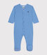 Gestreepte pyjama van katoen voor baby's