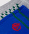 3 paires de chaussettes enfant rayées en coton logo variante 1