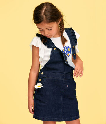 Salopette Jurk Voor Meisjes Petit Bateau