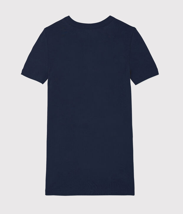 Iconisch katoenen Dames T-shirt met ronde hals SMOKING