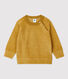 Sweatshirt en bouclette éponge bébé