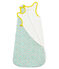 Compacte trappelzak voor babymeisjes in tubic wit MARSHMALLOW/wit MULTICO