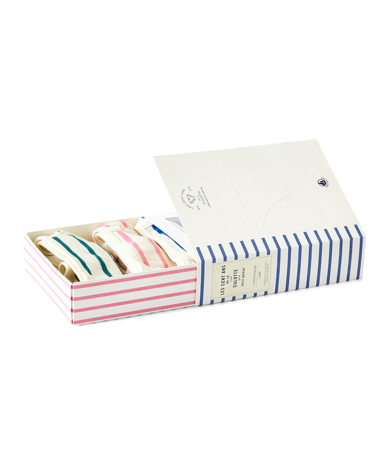 Set van 3 onderbroekjes vrouw wit .