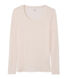 Tee-shirt manches longues femme en coton léger