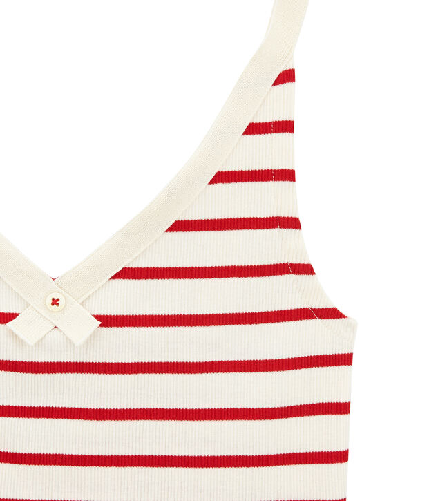 D&eacute;bardeur 100 ans de la culotte femme blanc/rouge