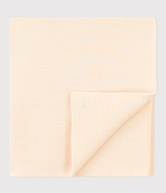 Couverture en tricot. écru AVALANCHE