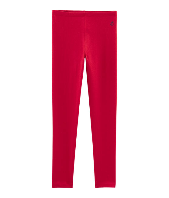 Legging meisjes rood TERKUIT