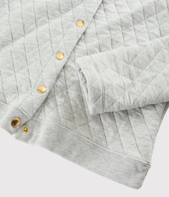 Tubic Dames cardigan grijs BELUGA CHINE