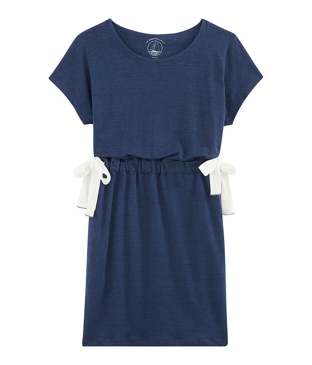 Robe femme bleu fonc&eacute;
