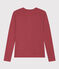 L'ICONIQUE, dames-T-shirt met ronde hals in katoen roze PAPI