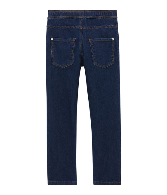 Jeansbroek voor jongens blauw BLEU DENIM